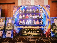 Master Ánh Tâm Nguyễn Trưởng Ban Giám Khảo Phun xăm giải đấu Vietnam Beauty Cup