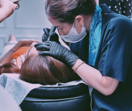 Đào tạo học viên phun xăm thẩm mỹ công nghệ cao tại Đức Trọng Lâm Đồng