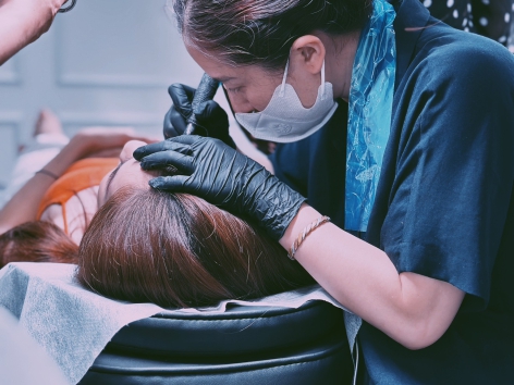 Đào tạo học viên phun xăm thẩm mỹ công nghệ cao tại Đức Trọng Lâm Đồng