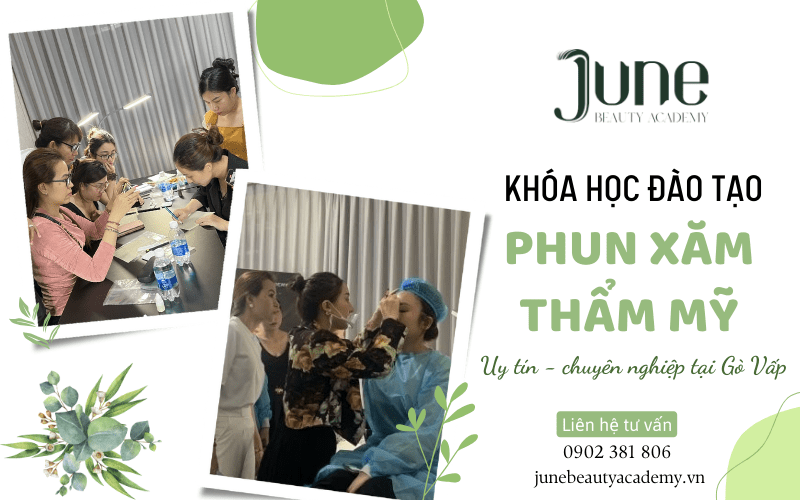 đào tạo phun xăm thẩm mỹ