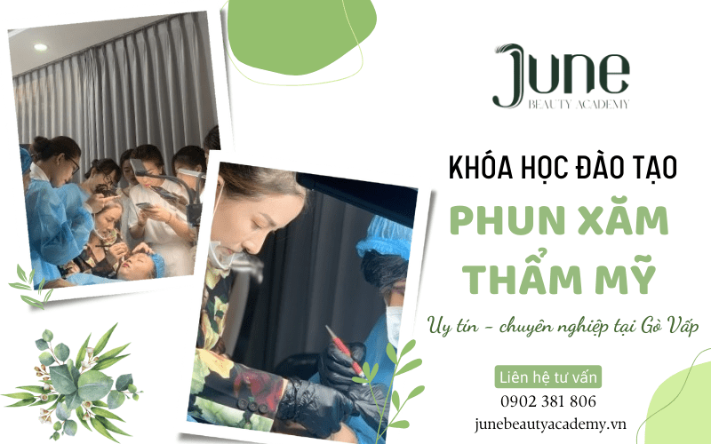 đào tạo phun xăm thẩm mỹ
