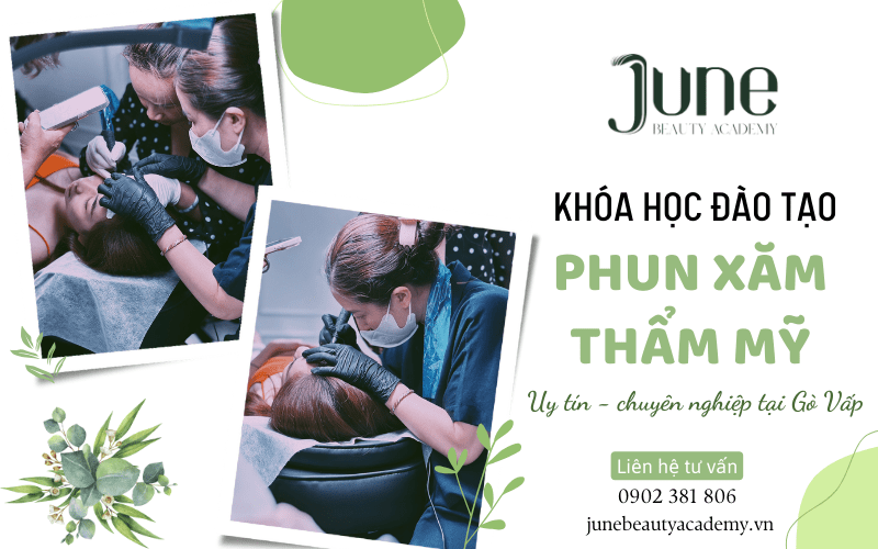 đào tạo phun xăm thẩm mỹ